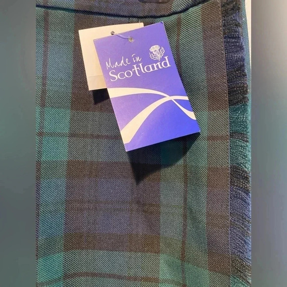 James Pringle Weavers Black Watch Kilt
Scotland‎ Wool Blend Women’s 8 NEW - Picture 4 of 10